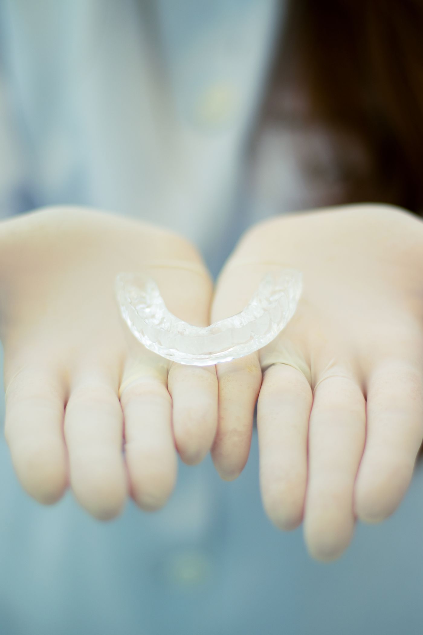 Oklüzal splint / şeffaf aparey
